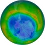 Antarctic Ozone 2010-08-29